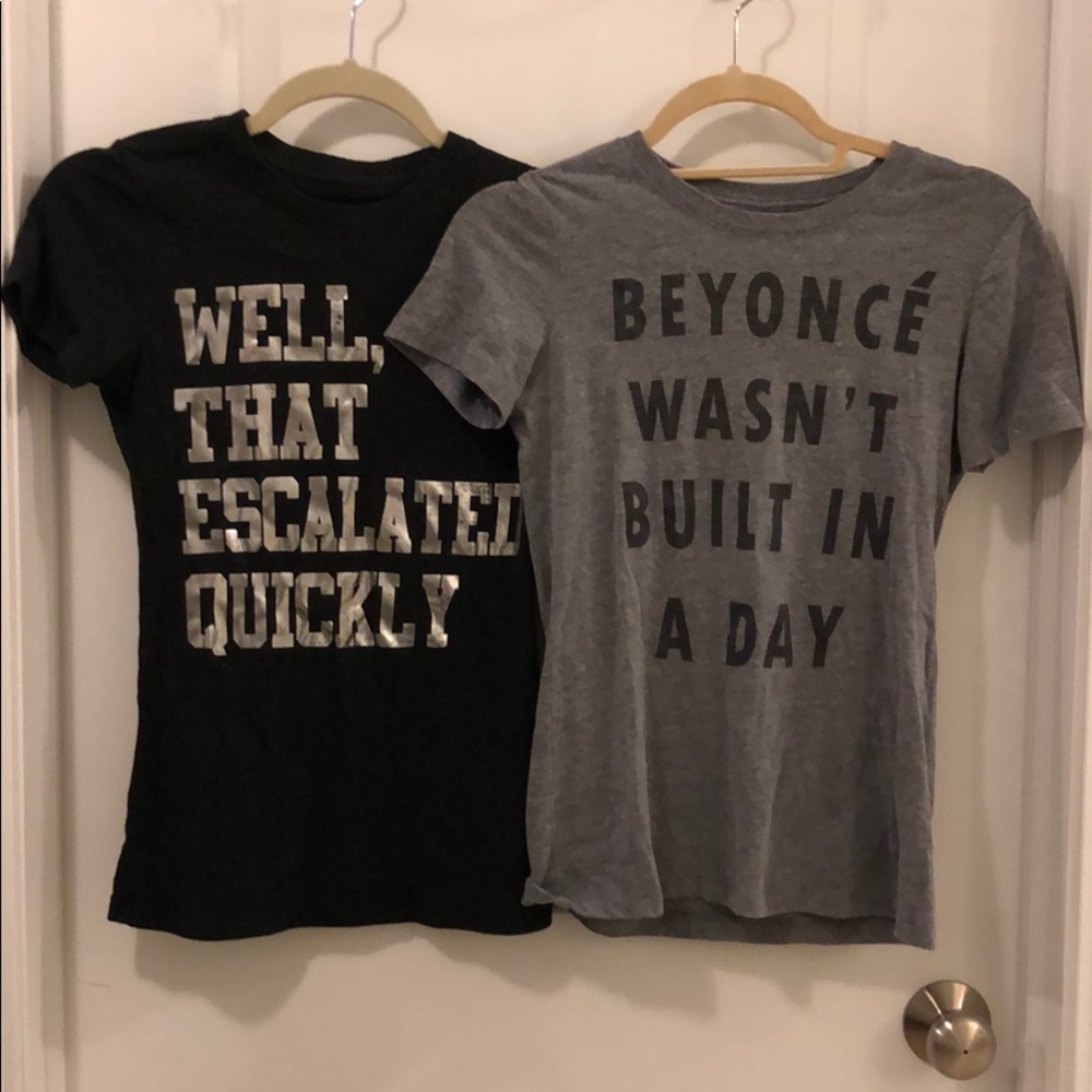 Cute saying tees